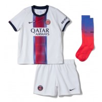 Dětský fotbalový dres Paris Saint-Germain Warren Zaire-Emery #33 2026-27 Venkovní Krátký Rukáv (+ trenýrky)